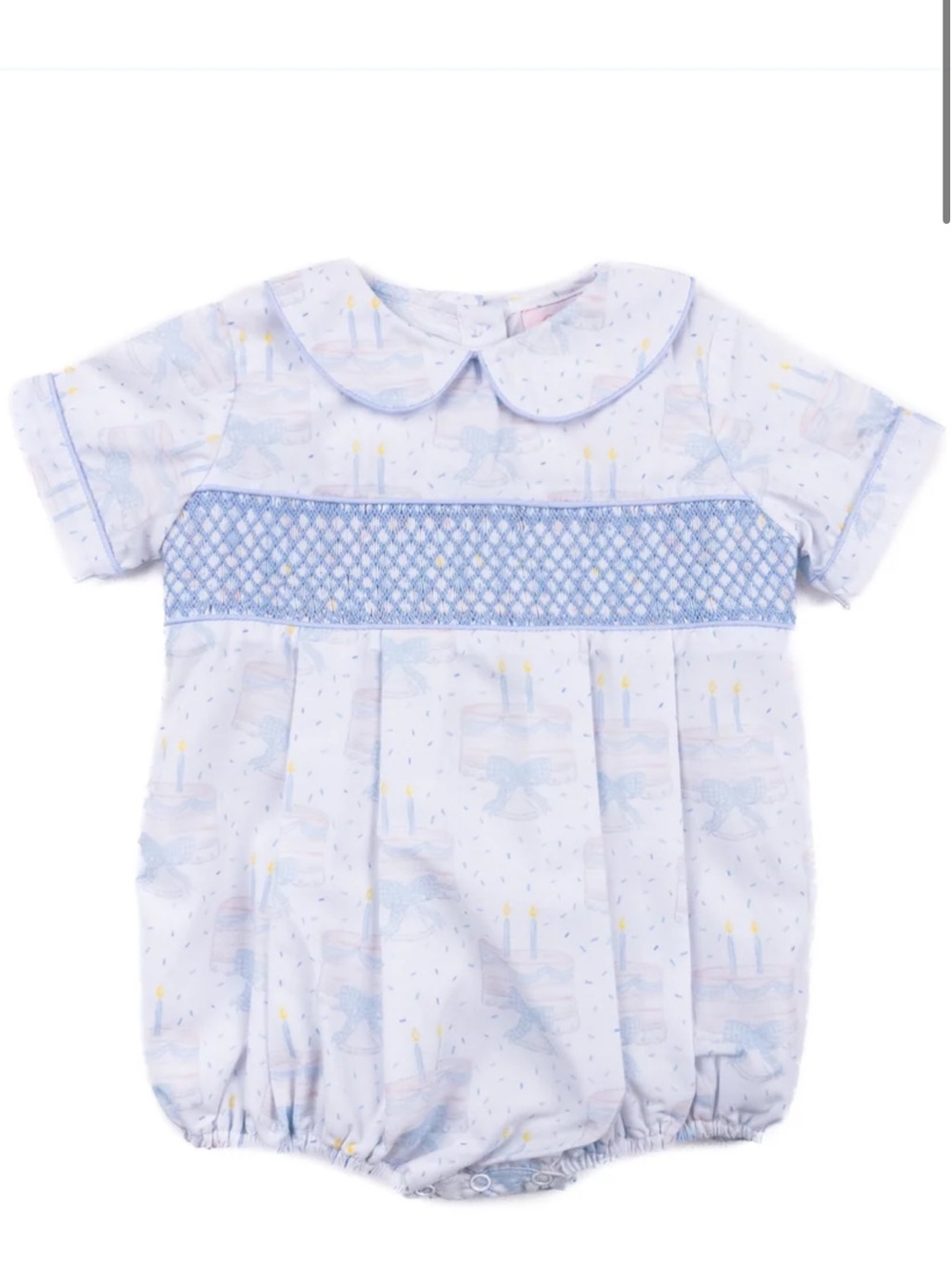 Teeta Birthday Barron Baby Bubble Outfit